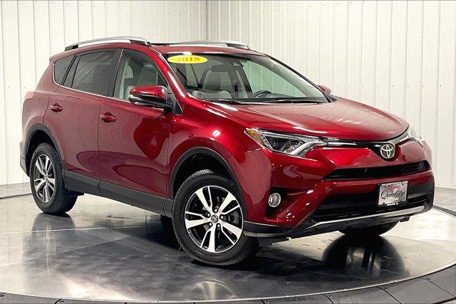 used 2018 Toyota RAV4 car, priced at $22,975