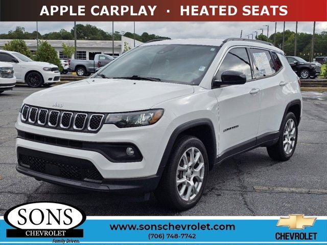 used 2023 Jeep Compass car, priced at $21,900