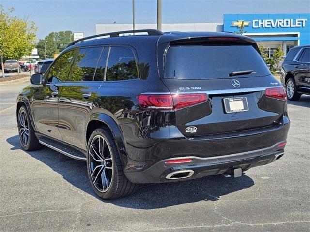 used 2021 Mercedes-Benz GLS 580 car, priced at $58,500