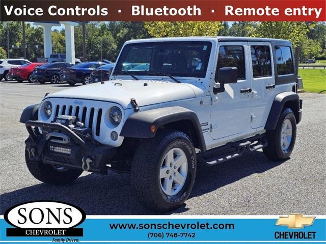 used 2017 Jeep Wrangler Unlimited car, priced at $20,500