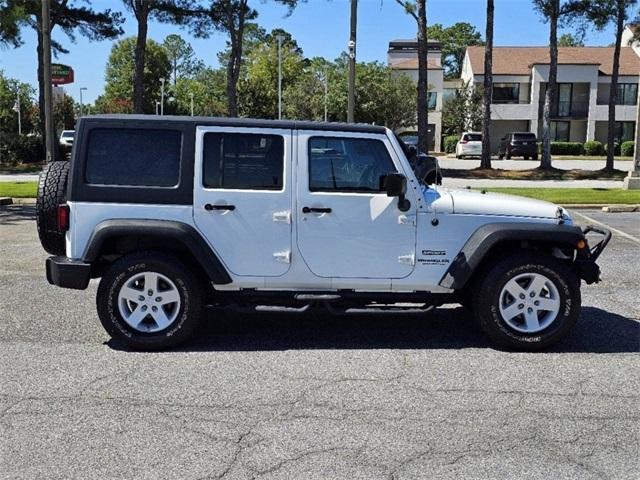 used 2017 Jeep Wrangler Unlimited car, priced at $20,500