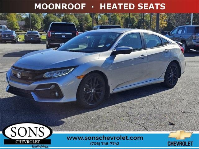 used 2020 Honda Civic Si car, priced at $21,300