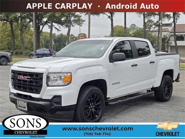 used 2021 GMC Canyon car, priced at $22,500