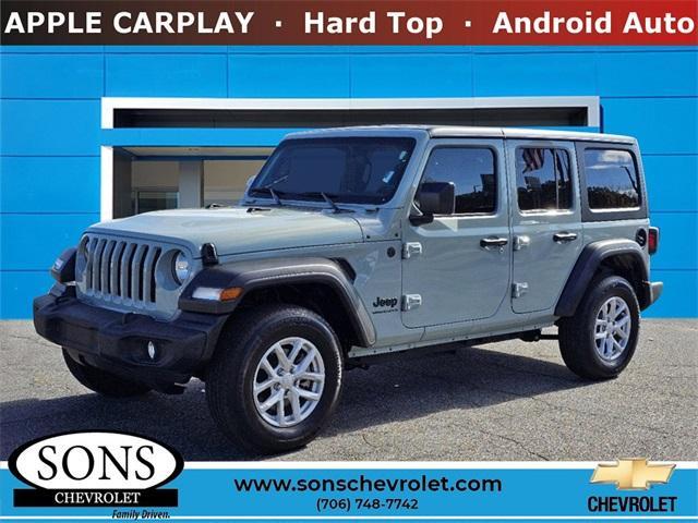 used 2023 Jeep Wrangler car, priced at $35,900