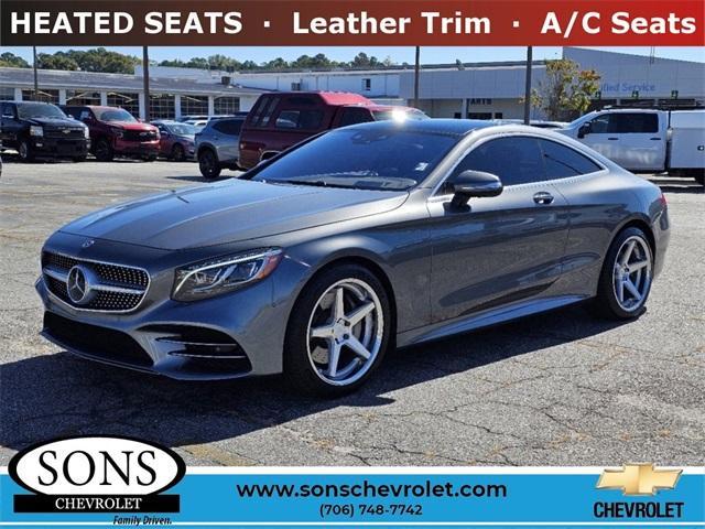 used 2018 Mercedes-Benz S-Class car, priced at $42,400