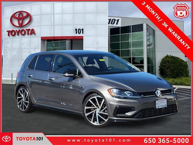 used 2018 Volkswagen Golf R car, priced at $27,975
