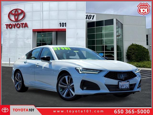 used 2021 Acura TLX car, priced at $36,781