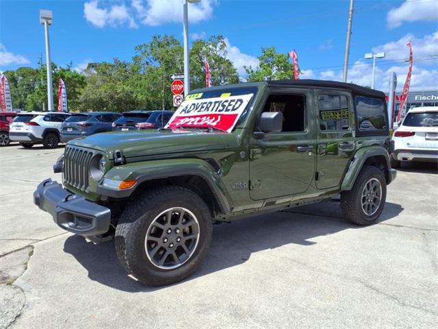 used 2021 Jeep Wrangler Unlimited car, priced at $30,930