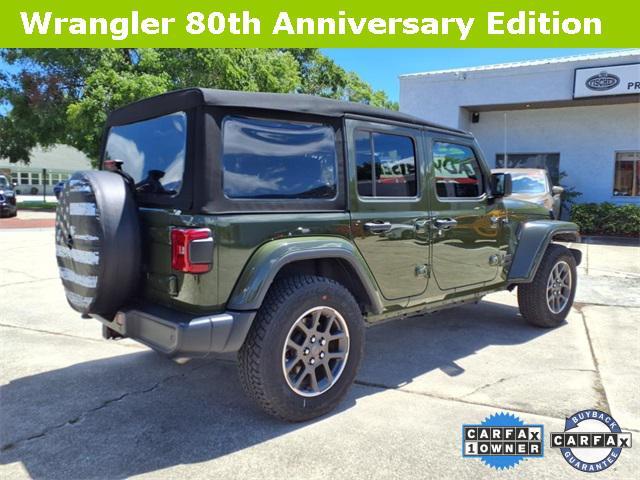 used 2021 Jeep Wrangler Unlimited car, priced at $30,360