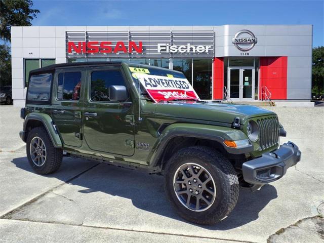used 2021 Jeep Wrangler Unlimited car, priced at $30,930