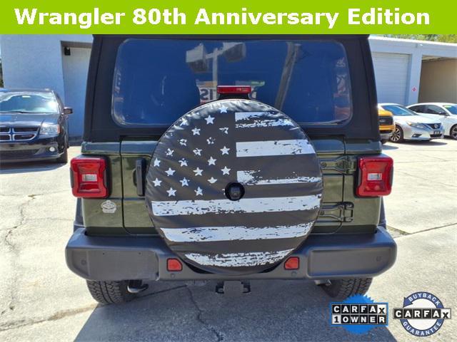used 2021 Jeep Wrangler Unlimited car, priced at $30,360
