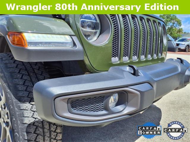 used 2021 Jeep Wrangler Unlimited car, priced at $30,360