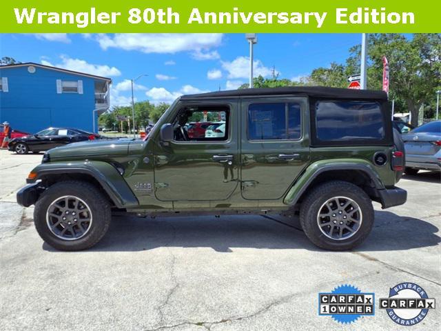used 2021 Jeep Wrangler Unlimited car, priced at $30,360