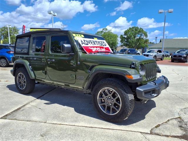 used 2021 Jeep Wrangler Unlimited car, priced at $30,930