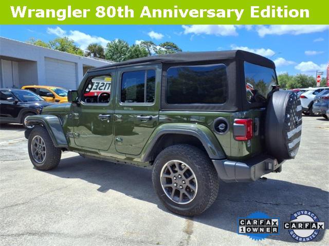 used 2021 Jeep Wrangler Unlimited car, priced at $30,360