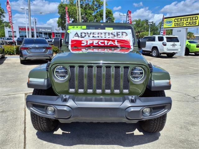 used 2021 Jeep Wrangler Unlimited car, priced at $30,930
