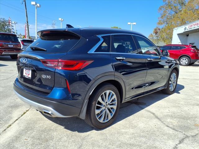 used 2023 INFINITI QX50 car, priced at $37,773