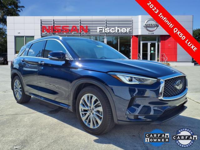 used 2023 INFINITI QX50 car, priced at $37,500