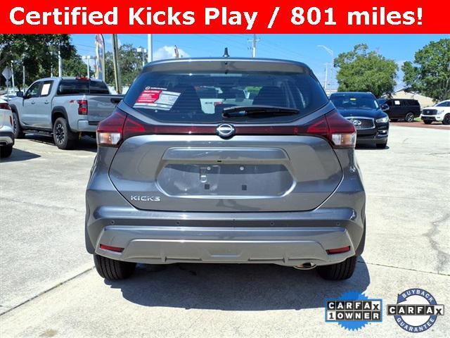 used 2025 Nissan Kicks car, priced at $21,500