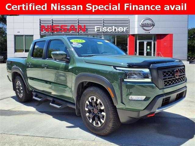 used 2024 Nissan Frontier car, priced at $35,900