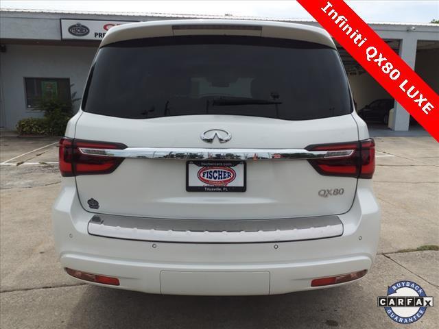 used 2021 INFINITI QX80 car, priced at $35,699