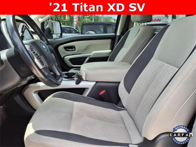 used 2021 Nissan Titan XD car, priced at $25,125