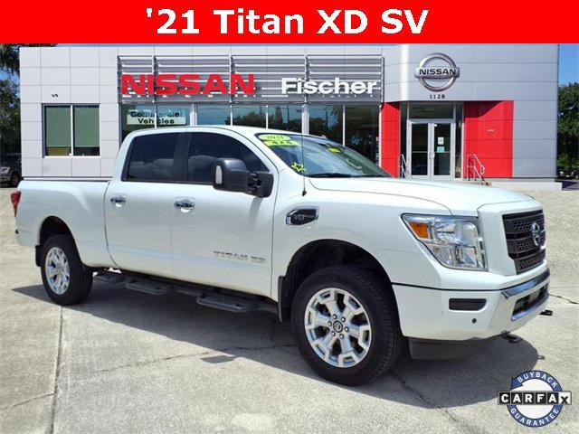 used 2021 Nissan Titan XD car, priced at $25,125