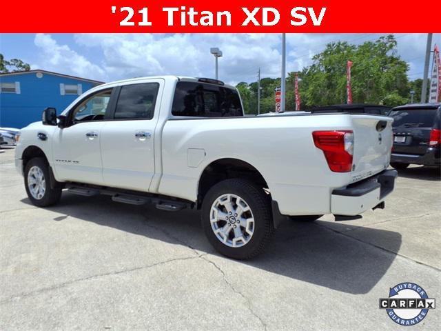 used 2021 Nissan Titan XD car, priced at $25,125