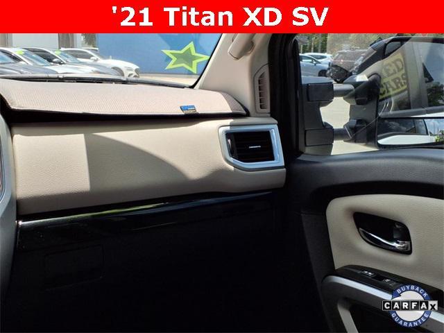 used 2021 Nissan Titan XD car, priced at $25,125