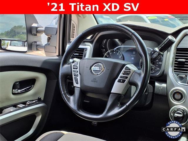 used 2021 Nissan Titan XD car, priced at $25,125
