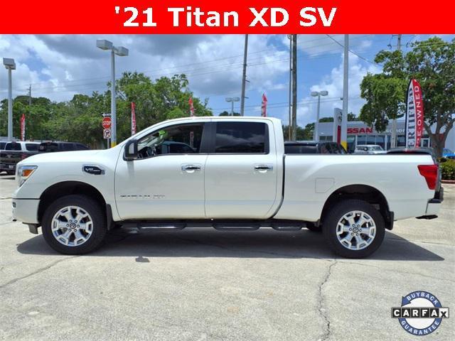 used 2021 Nissan Titan XD car, priced at $25,125