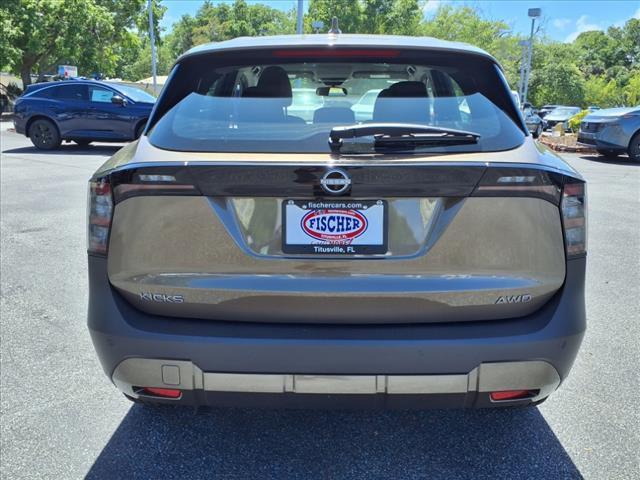new 2025 Nissan Kicks car, priced at $23,911