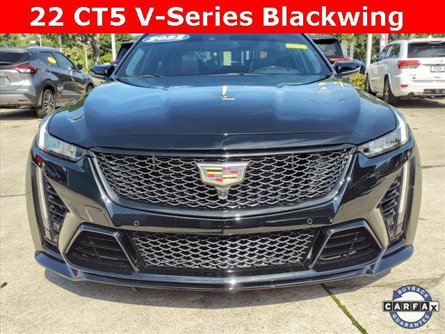 used 2022 Cadillac CT5-V car, priced at $85,950