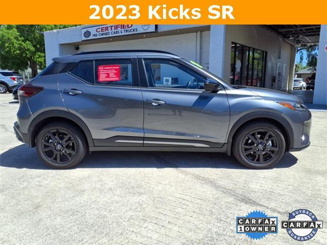 used 2023 Nissan Kicks car, priced at $22,100