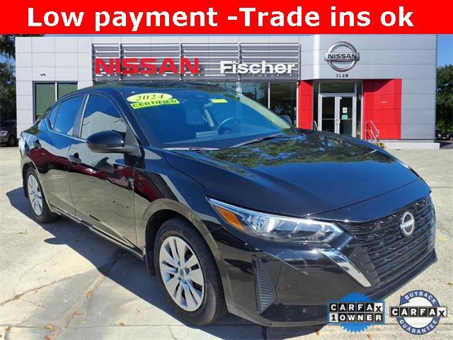 used 2024 Nissan Sentra car, priced at $19,100