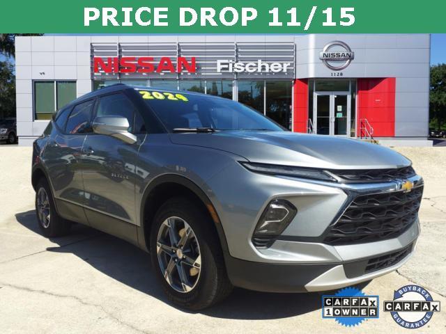 used 2024 Chevrolet Blazer car, priced at $33,033