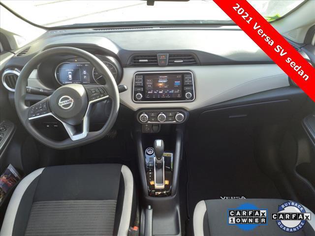 used 2021 Nissan Versa car, priced at $15,898