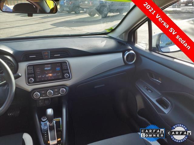 used 2021 Nissan Versa car, priced at $15,898