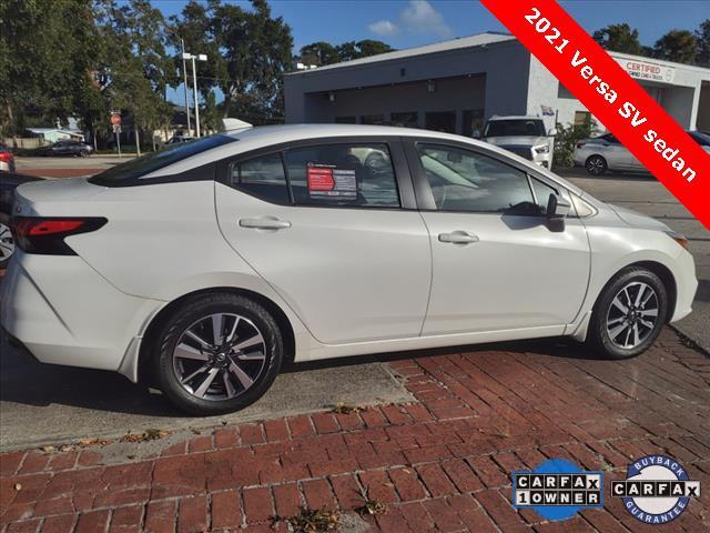 used 2021 Nissan Versa car, priced at $15,898