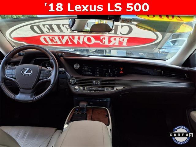 used 2018 Lexus LS 500 car, priced at $42,140
