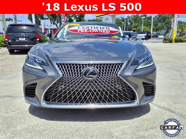 used 2018 Lexus LS 500 car, priced at $42,140