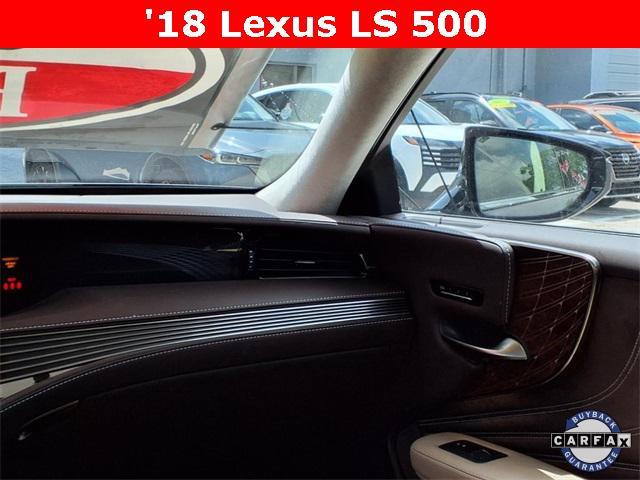 used 2018 Lexus LS 500 car, priced at $42,140