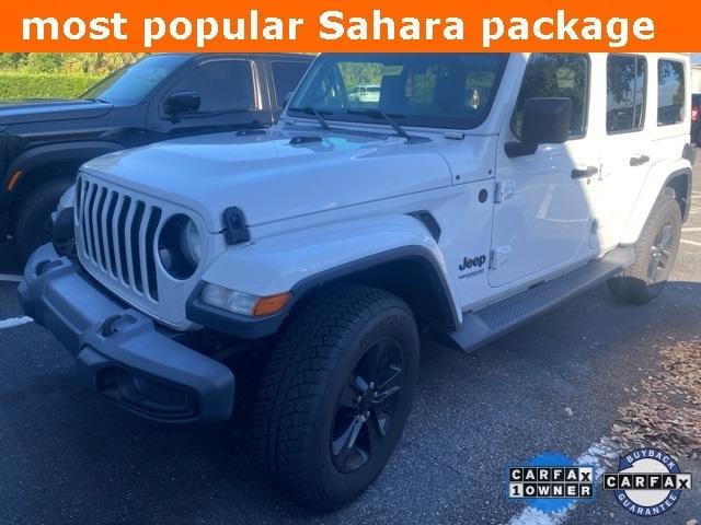 used 2021 Jeep Wrangler Unlimited car, priced at $31,300