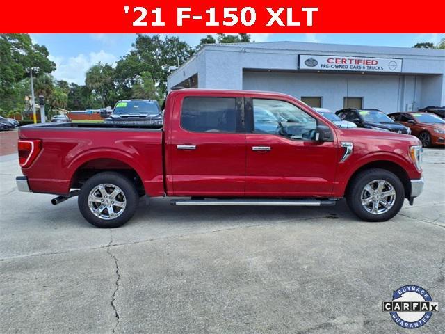 used 2021 Ford F-150 car, priced at $32,077