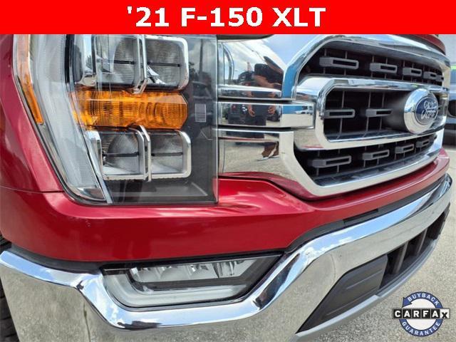 used 2021 Ford F-150 car, priced at $32,077