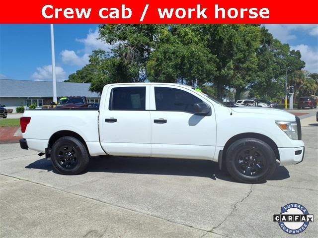 used 2021 Nissan Titan car, priced at $21,900