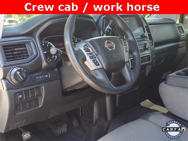 used 2021 Nissan Titan car, priced at $21,900