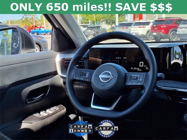 used 2025 Nissan Kicks car, priced at $22,500