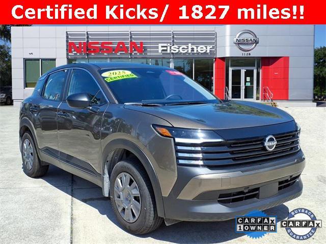 used 2025 Nissan Kicks car, priced at $23,800
