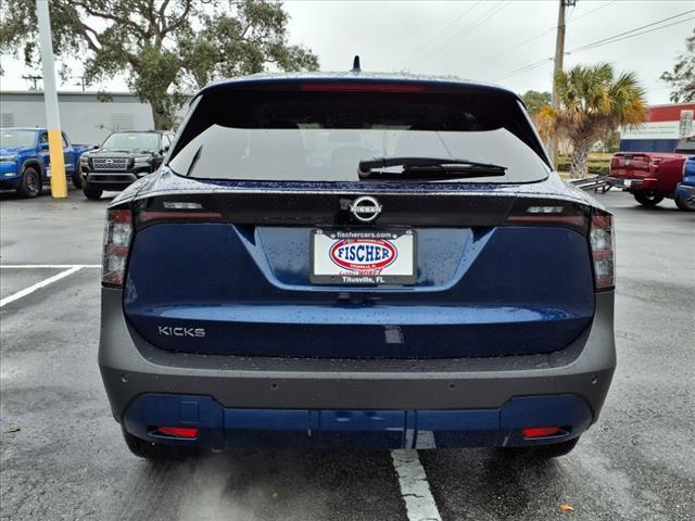 new 2025 Nissan Kicks car, priced at $25,503